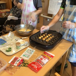 焼き途中②